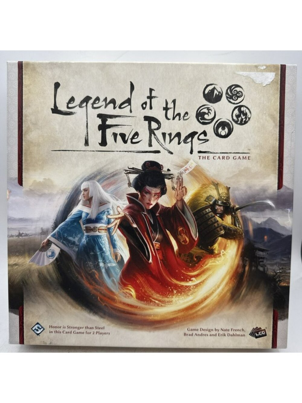 Legend of the Five Rings LCG Core Set Card Game Fantasy Magic Warfare Military